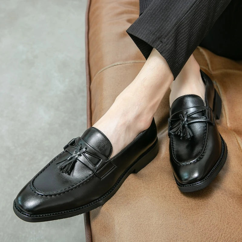 Mocassim Masculino em Couro Heeler
