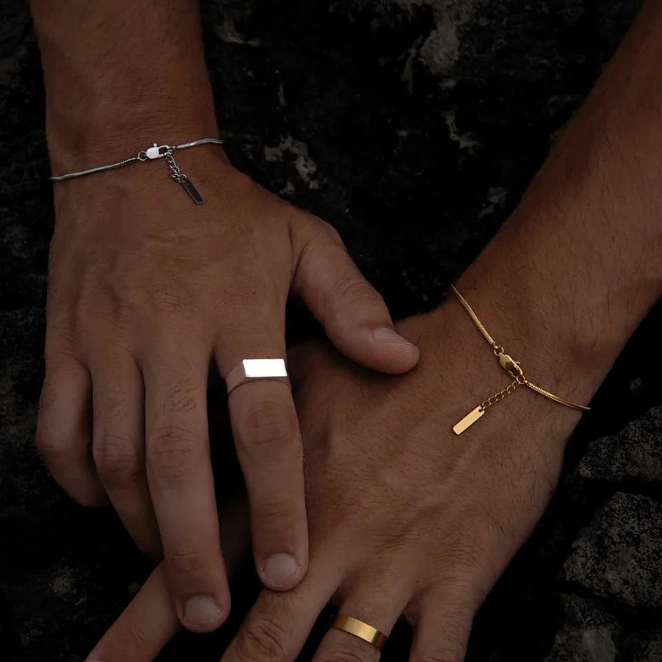 Pulseira Reed Ouro Inox