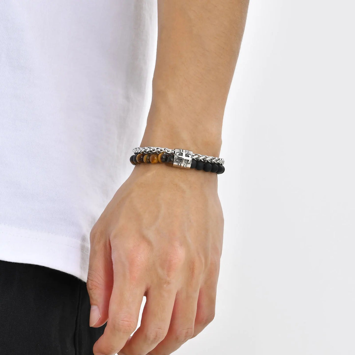 Pulseira Colton Olho de Tigre