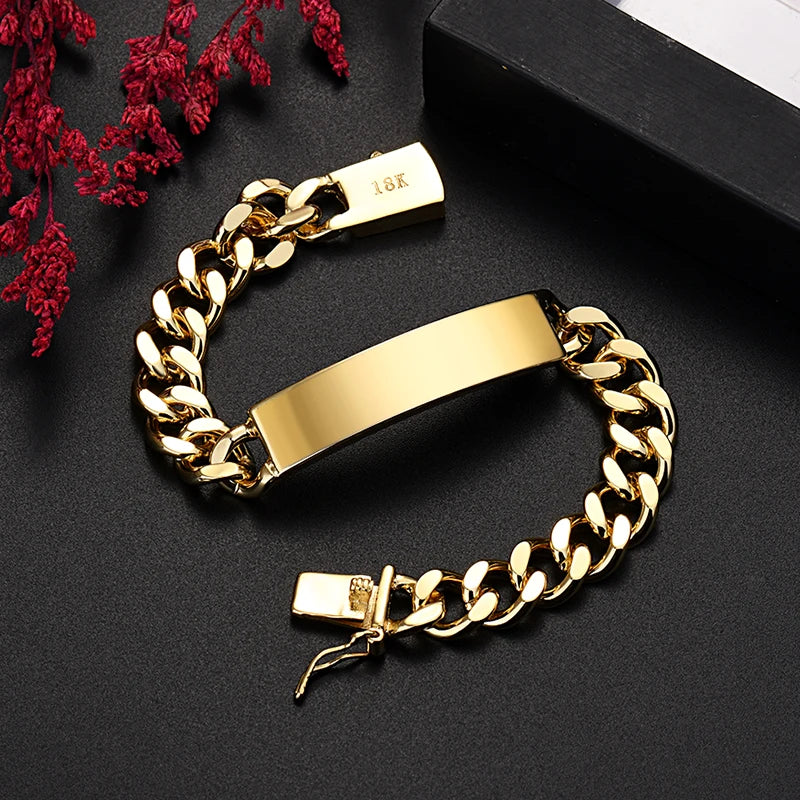 Pulseira Hugh em Ouro 18k