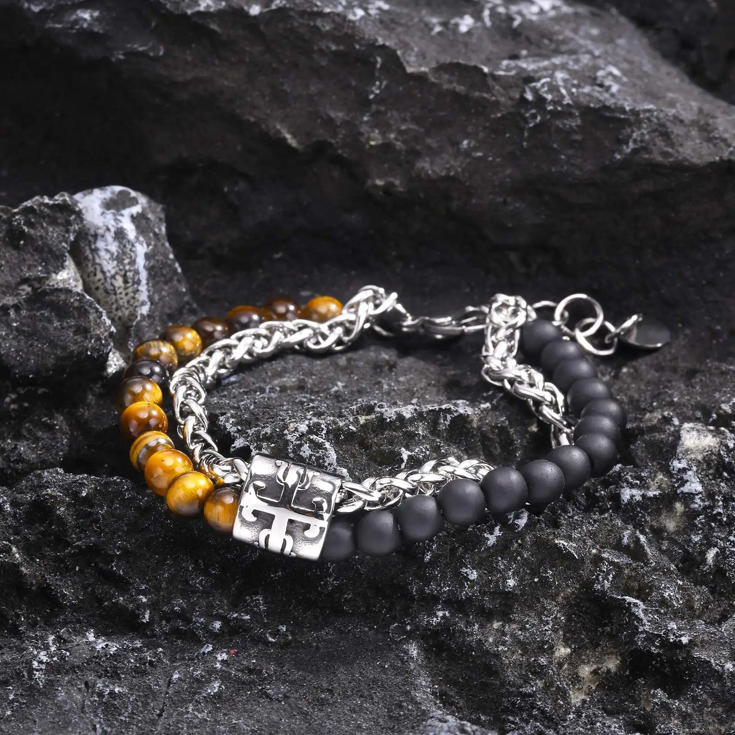 Pulseira Colton Olho de Tigre