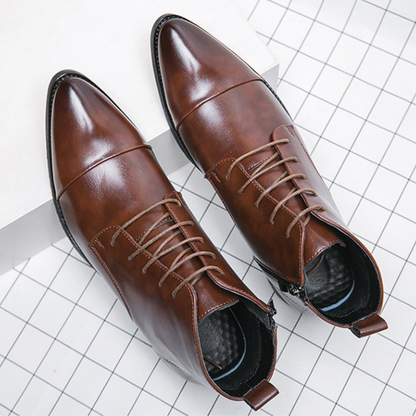 Bota Social Masculina em Couro Thomas