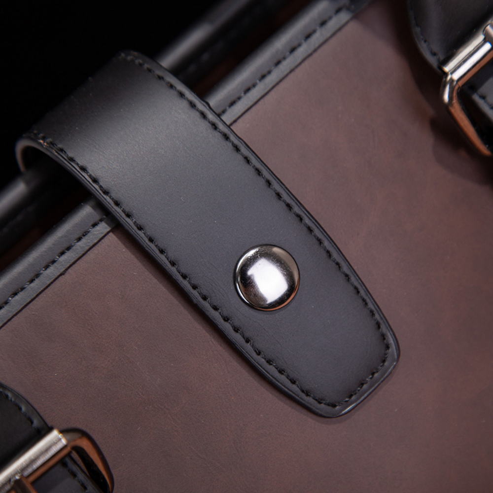 Bolsa Executiva Masculina em Couro Belgrado