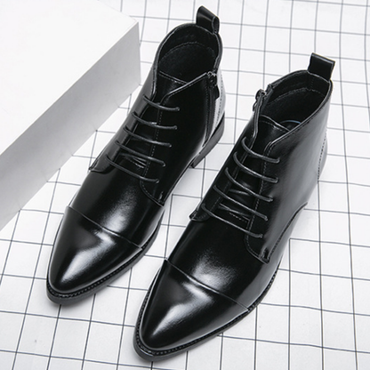 Bota Social Masculina em Couro Thomas