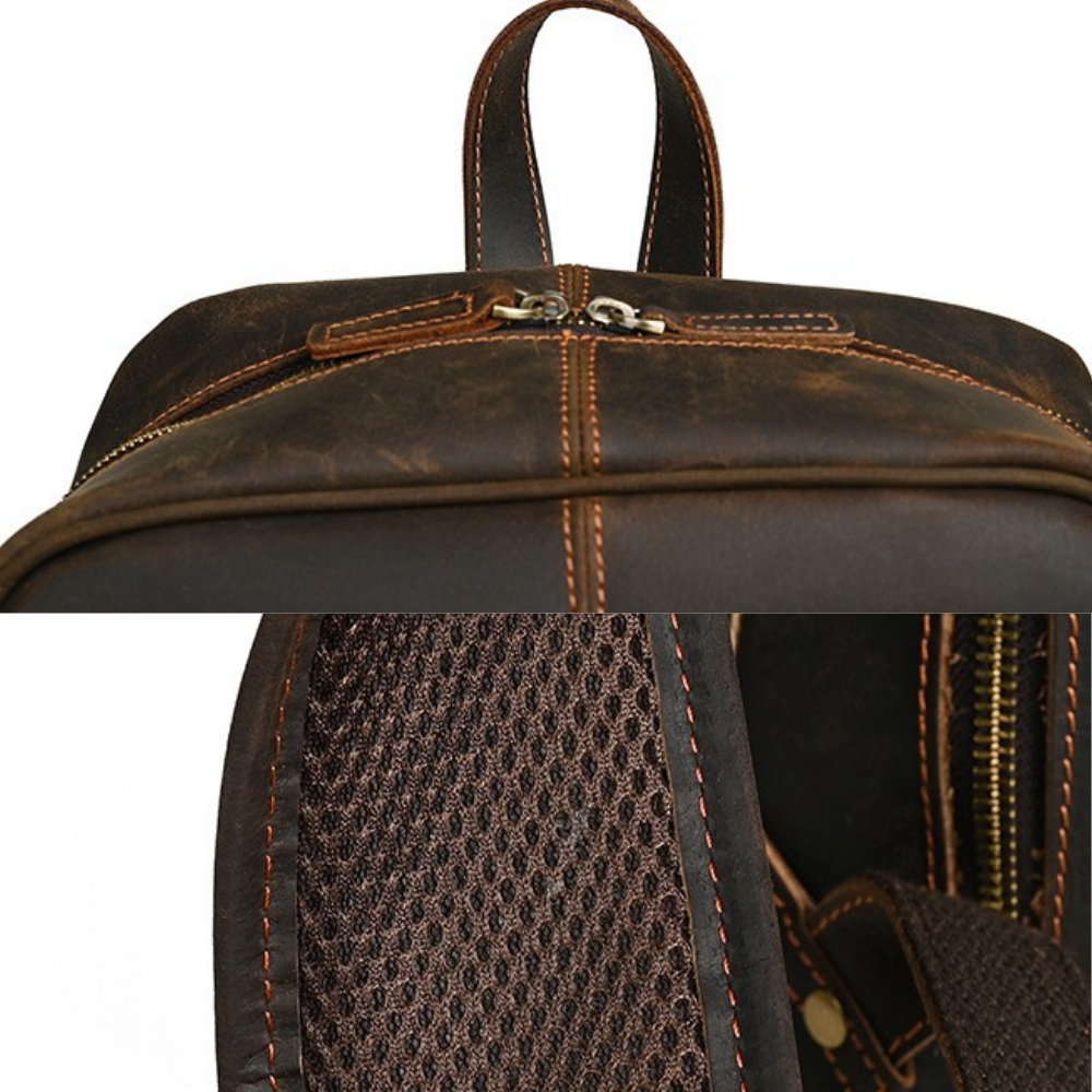 Mochila em Couro Legítimo Lancaster