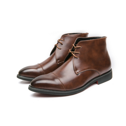 Bota Social Masculina em Couro Clark