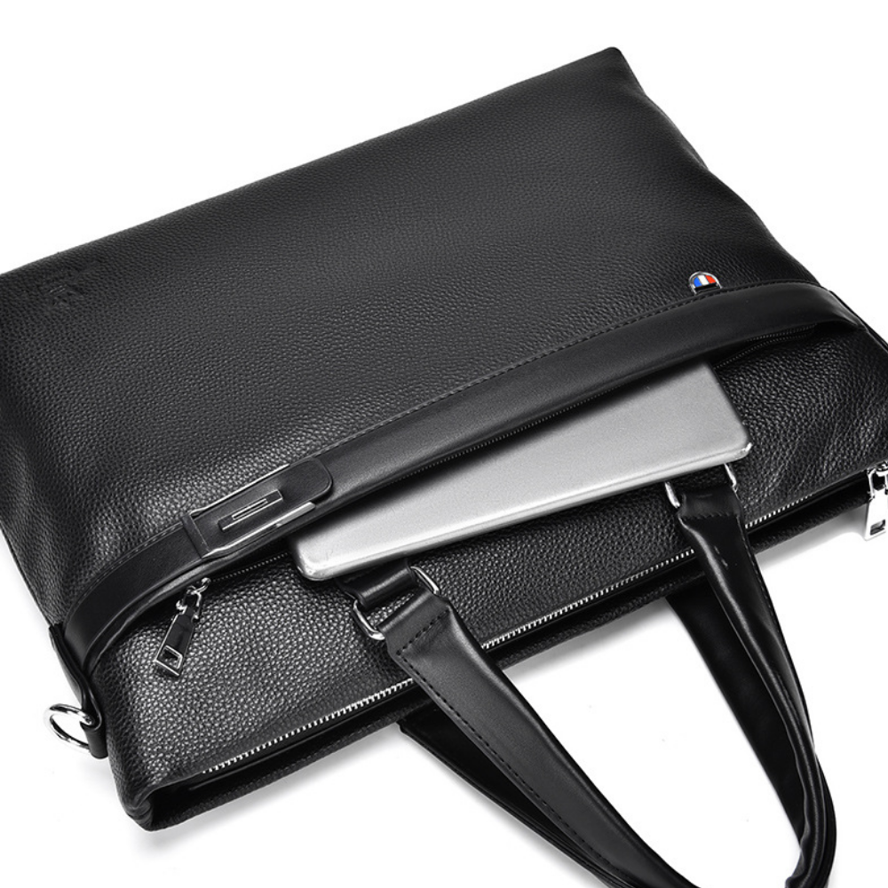 Bolsa Executiva Masculina em Couro Legítimo Hamar