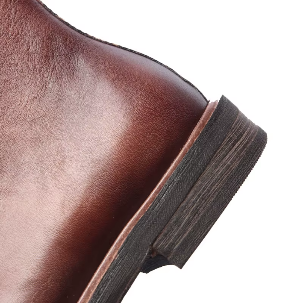 Bota Coturno Masculina em Couro Legítimo Samir