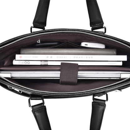 Bolsa Executiva Masculina em Couro Legítimo Hamar