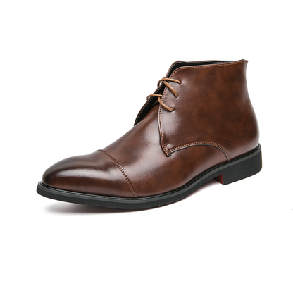 Bota Social Masculina em Couro Clark