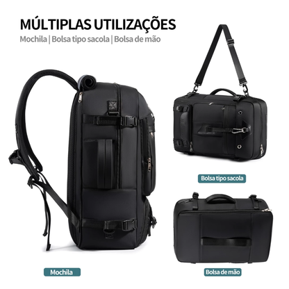 Mochila de Viagem Multifuncional Premium Organizer 60L