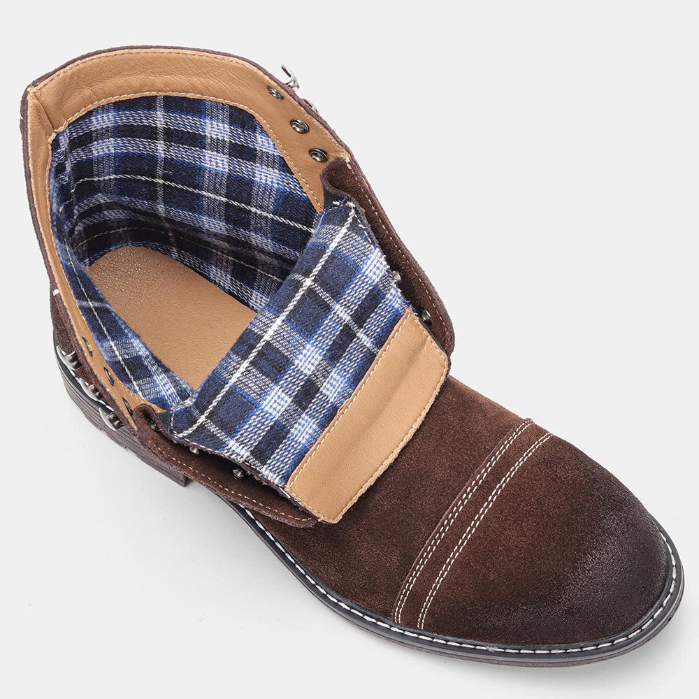 Bota Masculina em Couro Legítimo Tristan