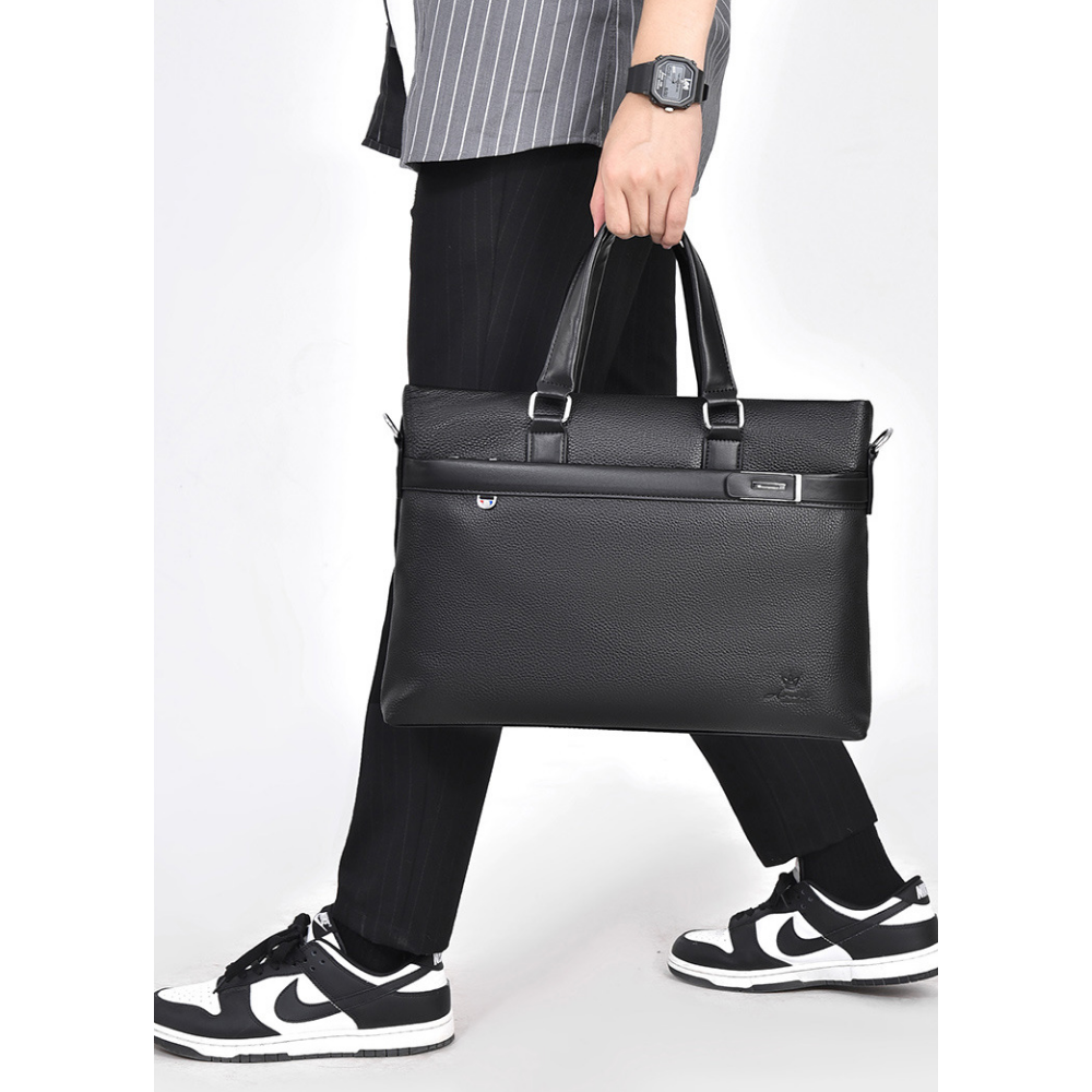 Bolsa Executiva Masculina em Couro Legítimo Hamar