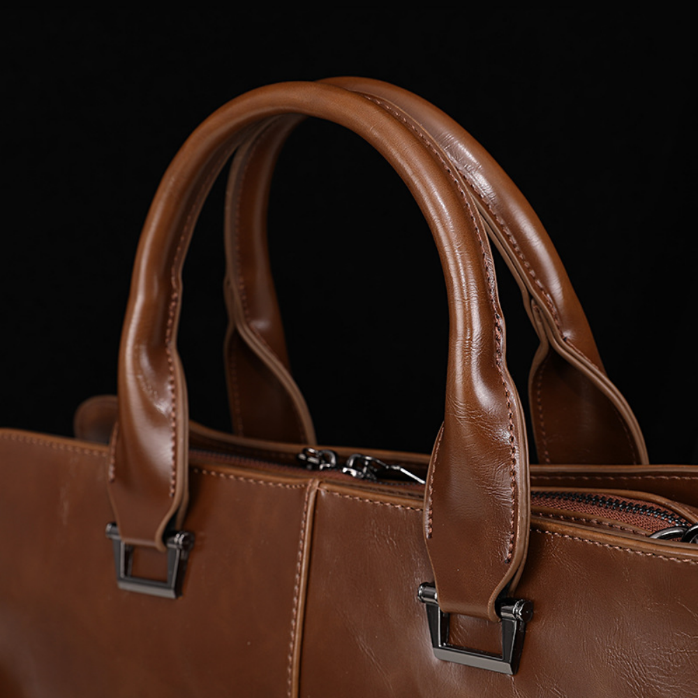 Bolsa Executiva em Couro Zagreb