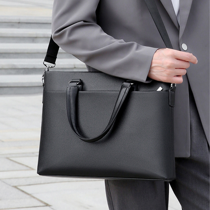 Bolsa Executiva Masculina em Couro Malmo