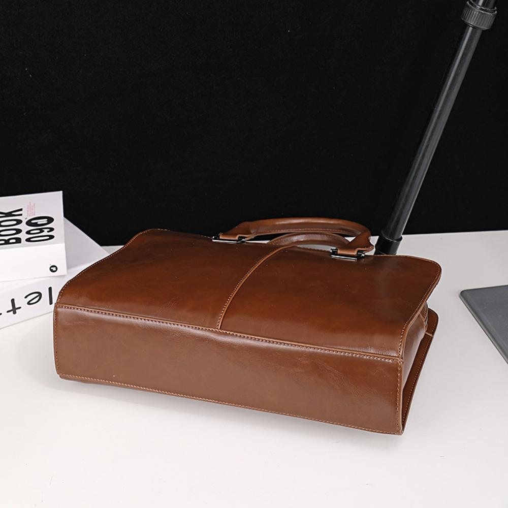 Bolsa Executiva em Couro Zagreb