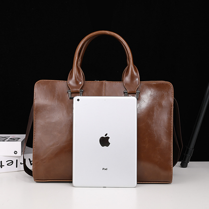 Bolsa Executiva em Couro Zagreb