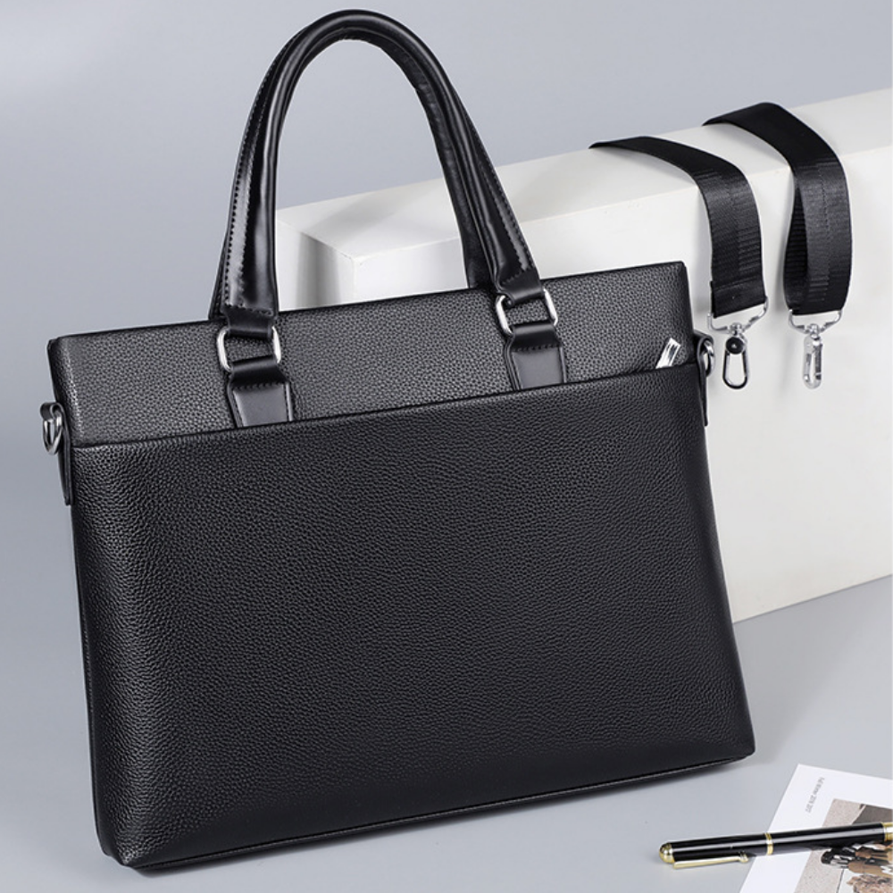 Bolsa Executiva Masculina em Couro Malmo