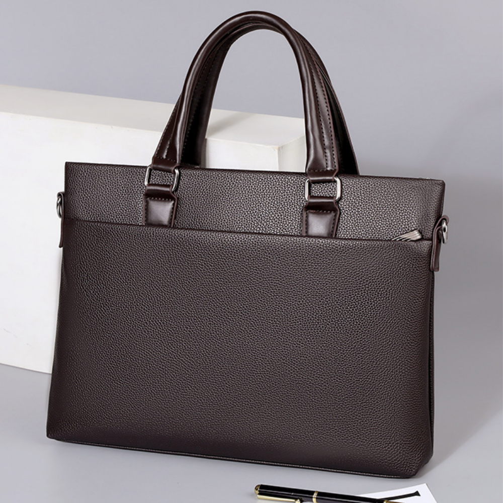 Bolsa Executiva Masculina em Couro Malmo