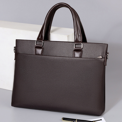 Bolsa Executiva Masculina em Couro Malmo