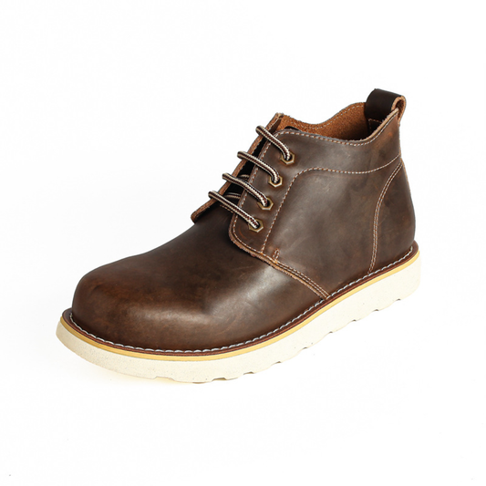Bota Masculina em Couro Wilfred – Estilo Rústico
