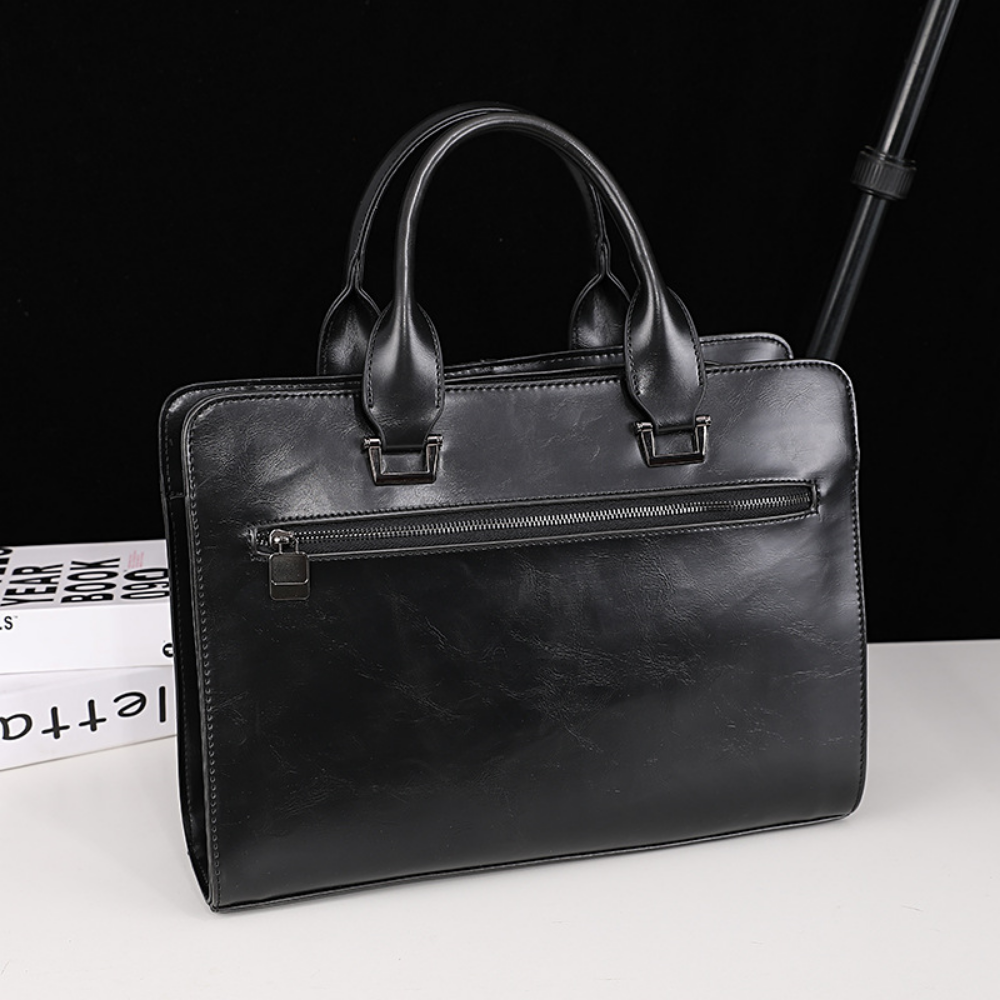 Bolsa Executiva em Couro Zagreb