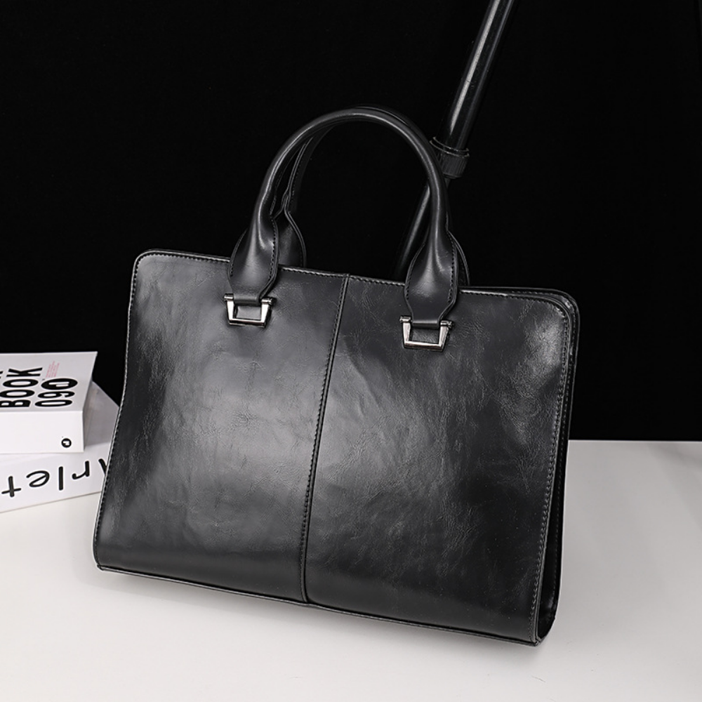 Bolsa Executiva em Couro Zagreb