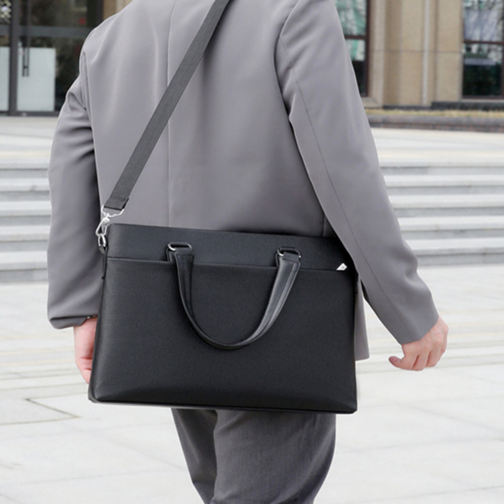 Bolsa Executiva Masculina em Couro Malmo