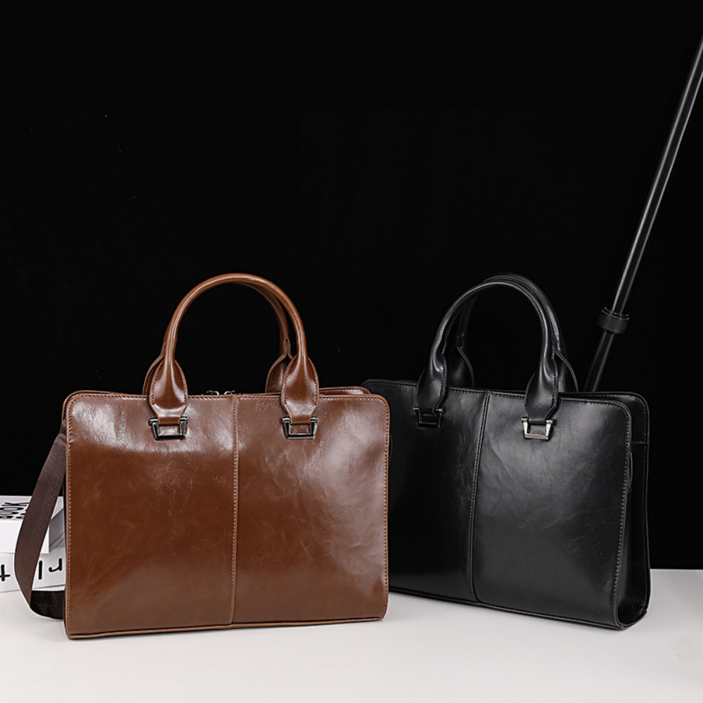 Bolsa Executiva em Couro Zagreb