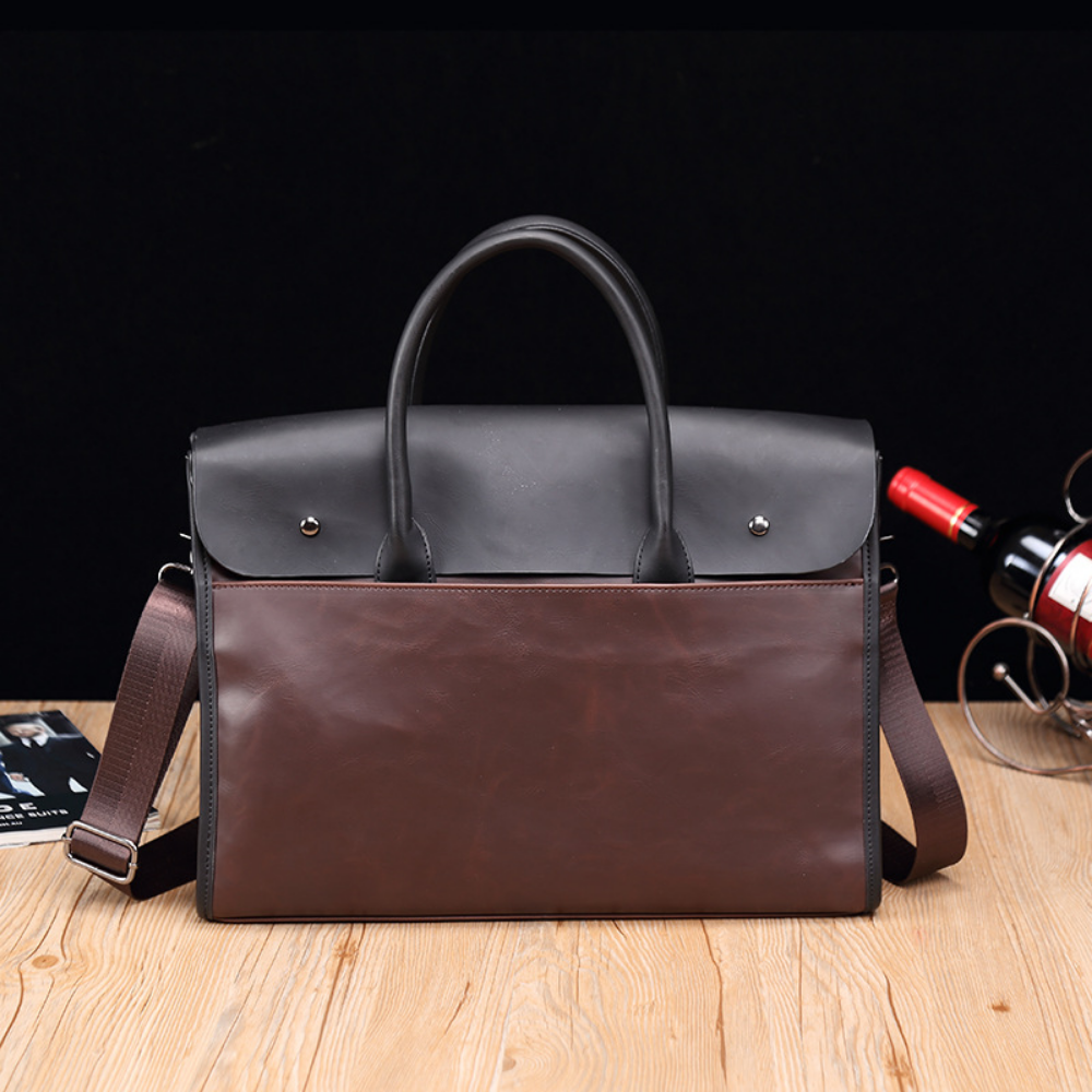 Bolsa Executiva em Couro Estocolmo