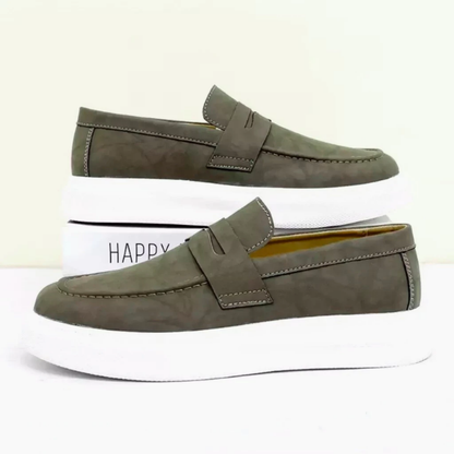 Mocassim Masculino Duncan em Couro Camurça