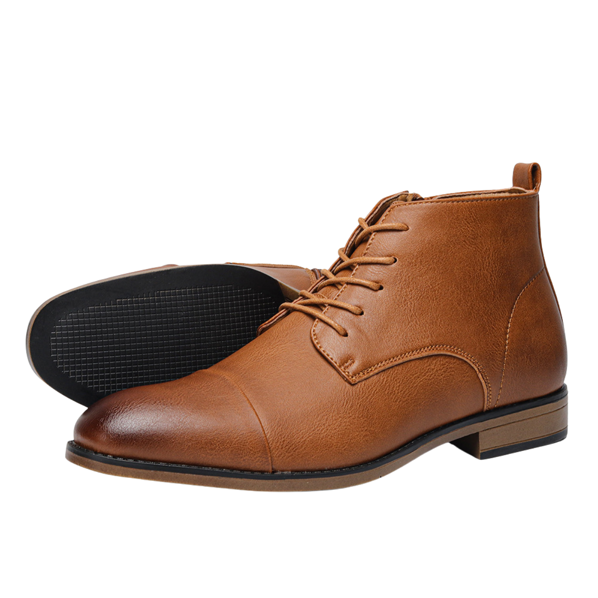 Bota Social Masculina em Couro Davis