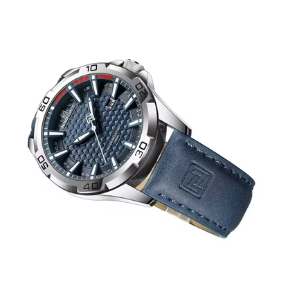 Relógio Naviforce Azul em Couro