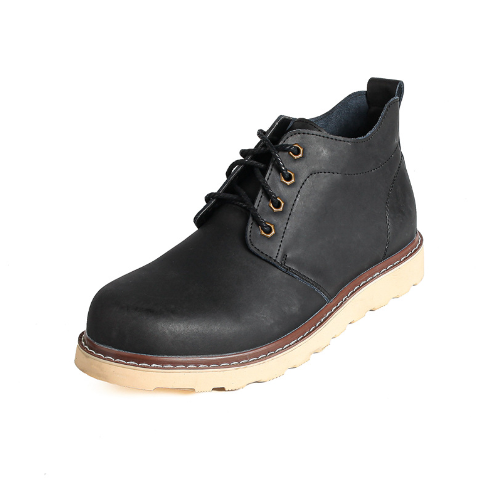 Bota Masculina em Couro Wilfred – Estilo Rústico