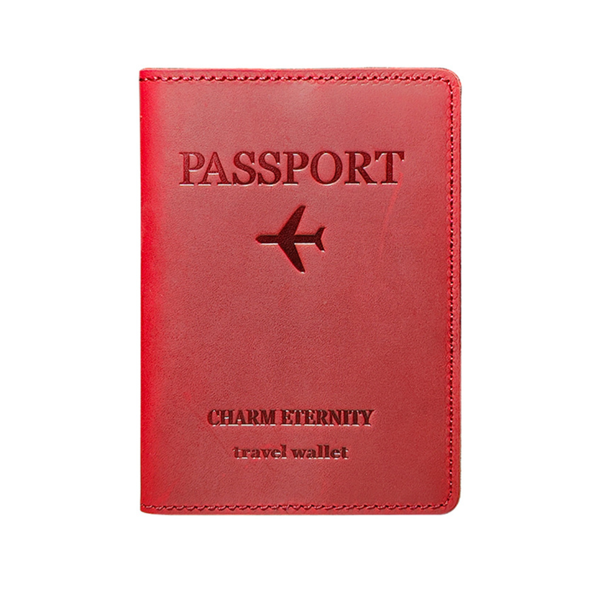 Porta Passaporte de Viagem em Couro