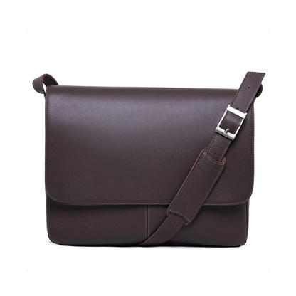 Bolsa Carteiro Masculina em Couro Legítimo Edimburgo