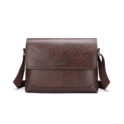 Bolsa Carteiro em Couro Jeep