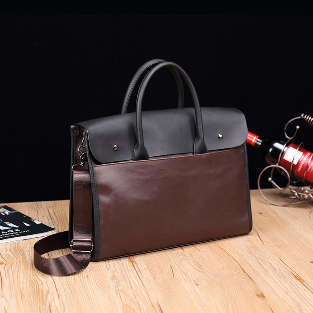 Bolsa Executiva em Couro Estocolmo