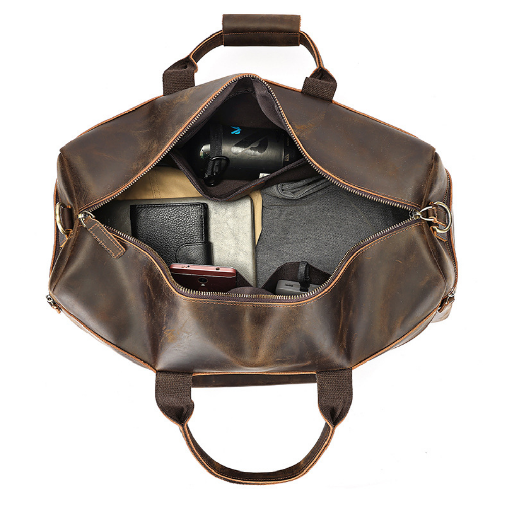 Bolsa de Viagem em Couro Legítimo Brighton