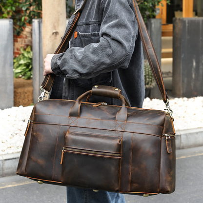 Bolsa de Viagem em Couro Legítimo Brighton