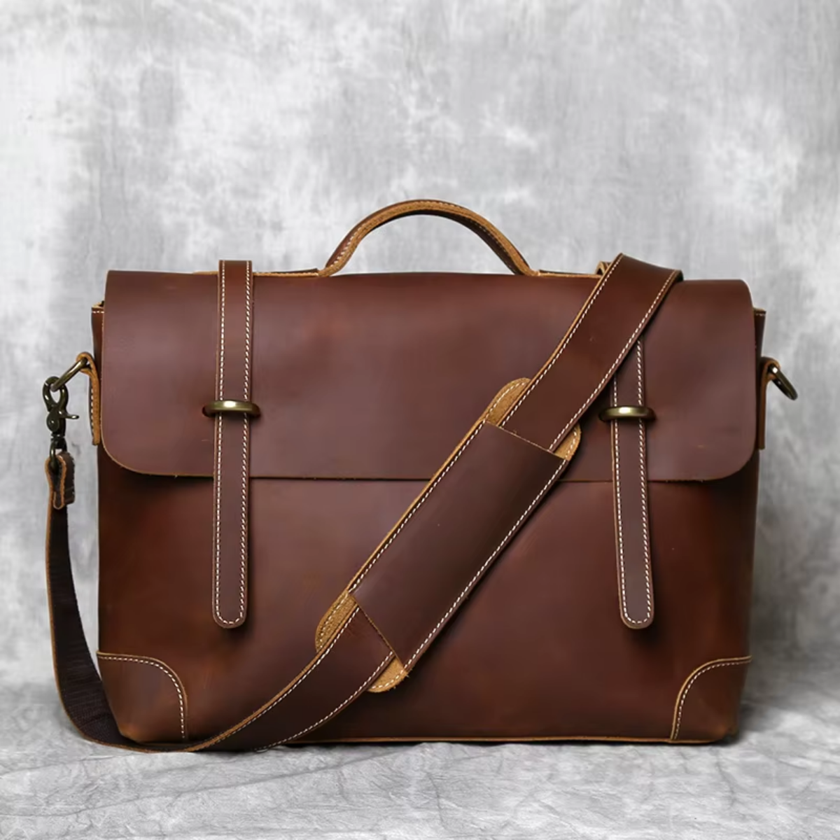 Bolsa Executiva em Couro Legítimo Cairo