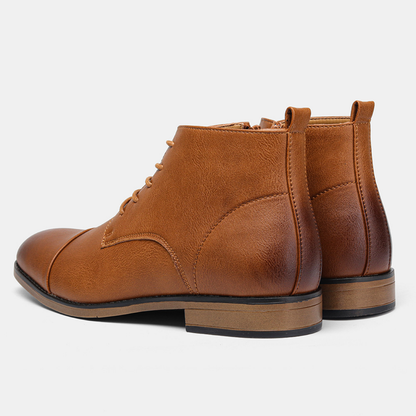 Bota Social Masculina em Couro Davis