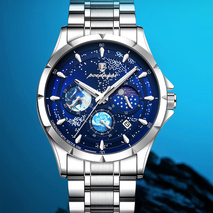 Relógio Poedagar Astro em Inox