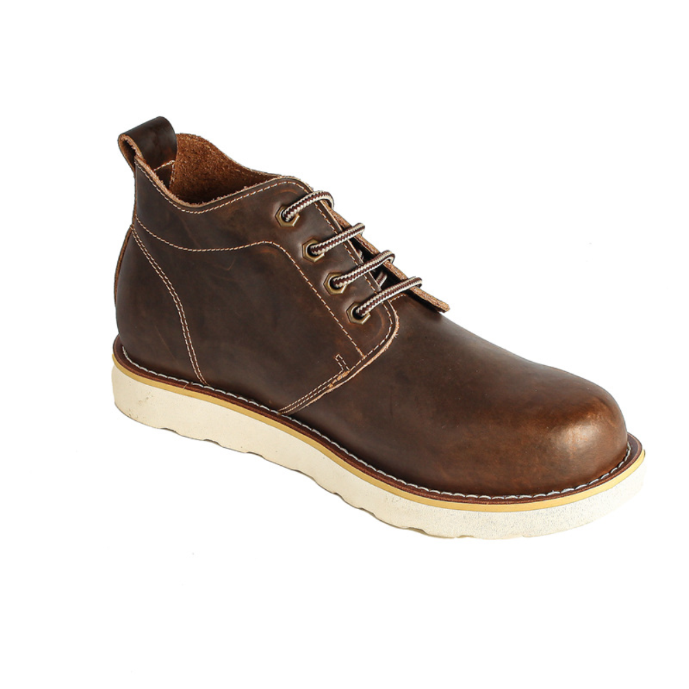 Bota Masculina em Couro Wilfred – Estilo Rústico