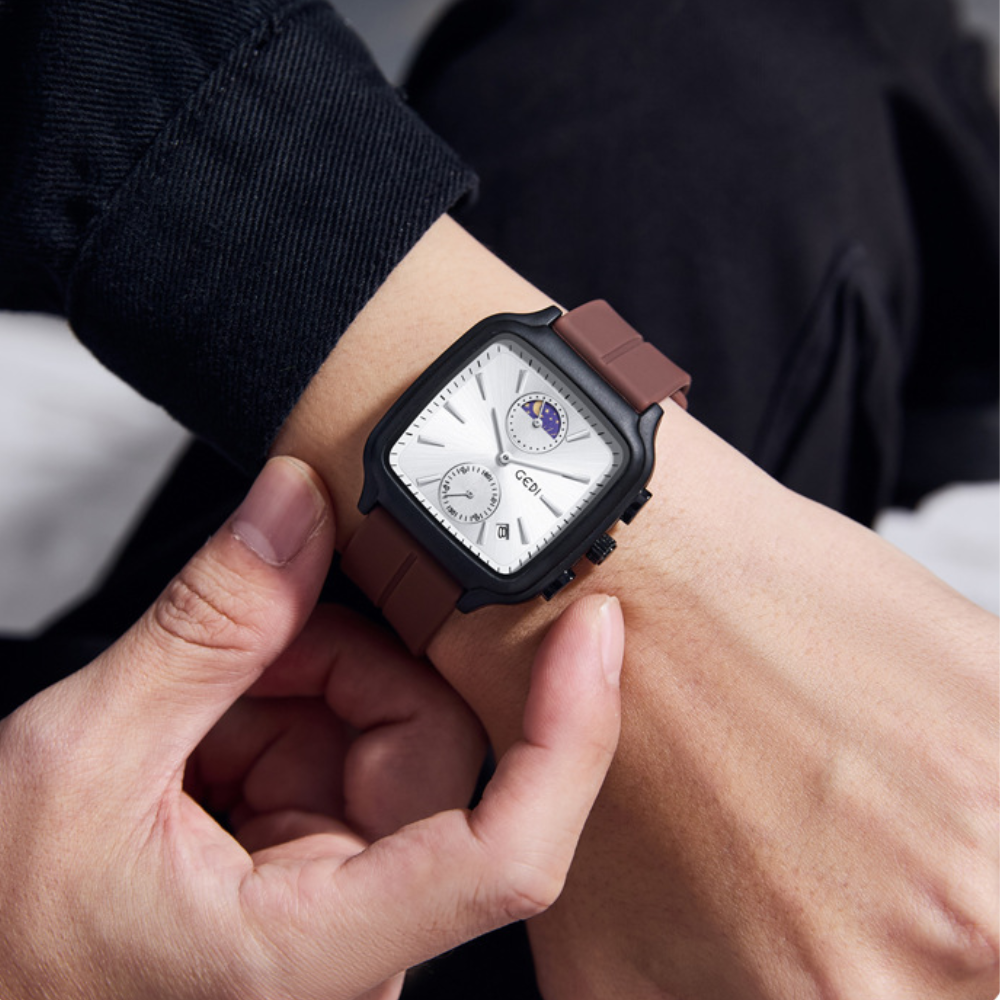 Relógio Gedi Sport Marrom