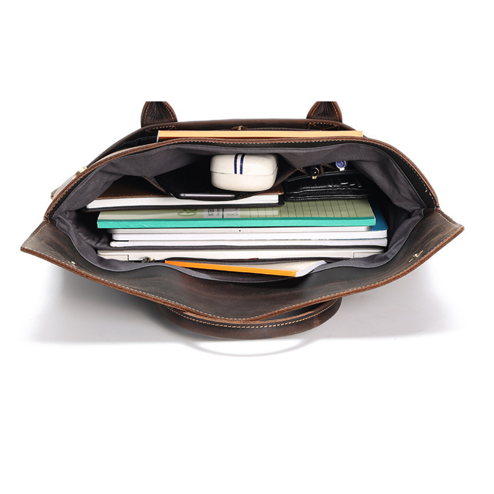 Bolsa Executiva em Couro Legítimo Lucerna