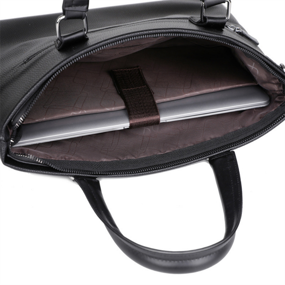 Bolsa Executiva Masculina em Couro Malmo