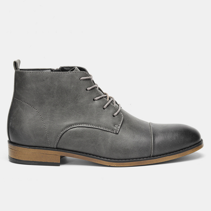 Bota Social Masculina em Couro Davis