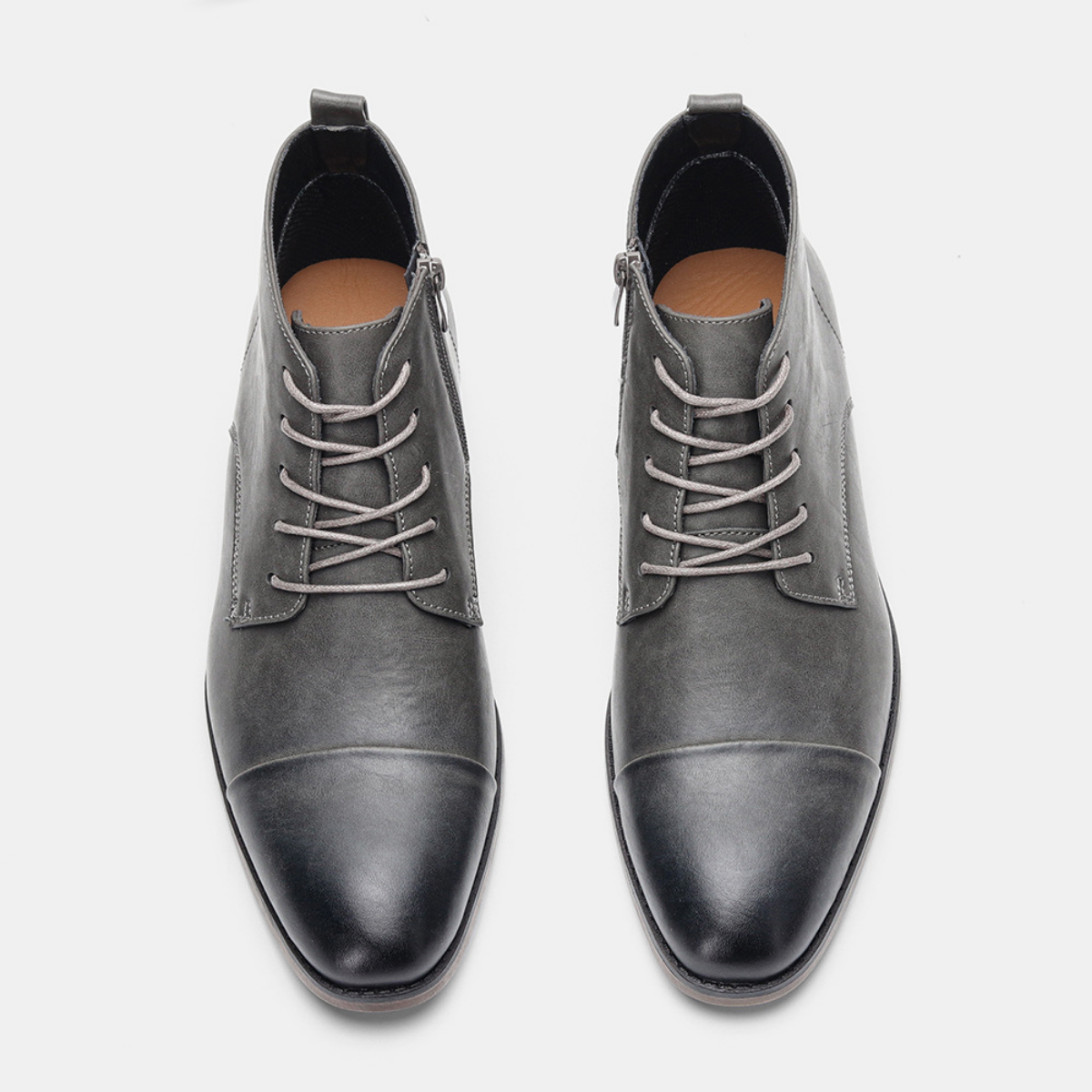 Bota Social Masculina em Couro Davis