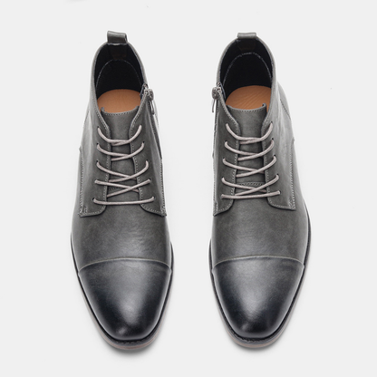 Bota Social Masculina em Couro Davis